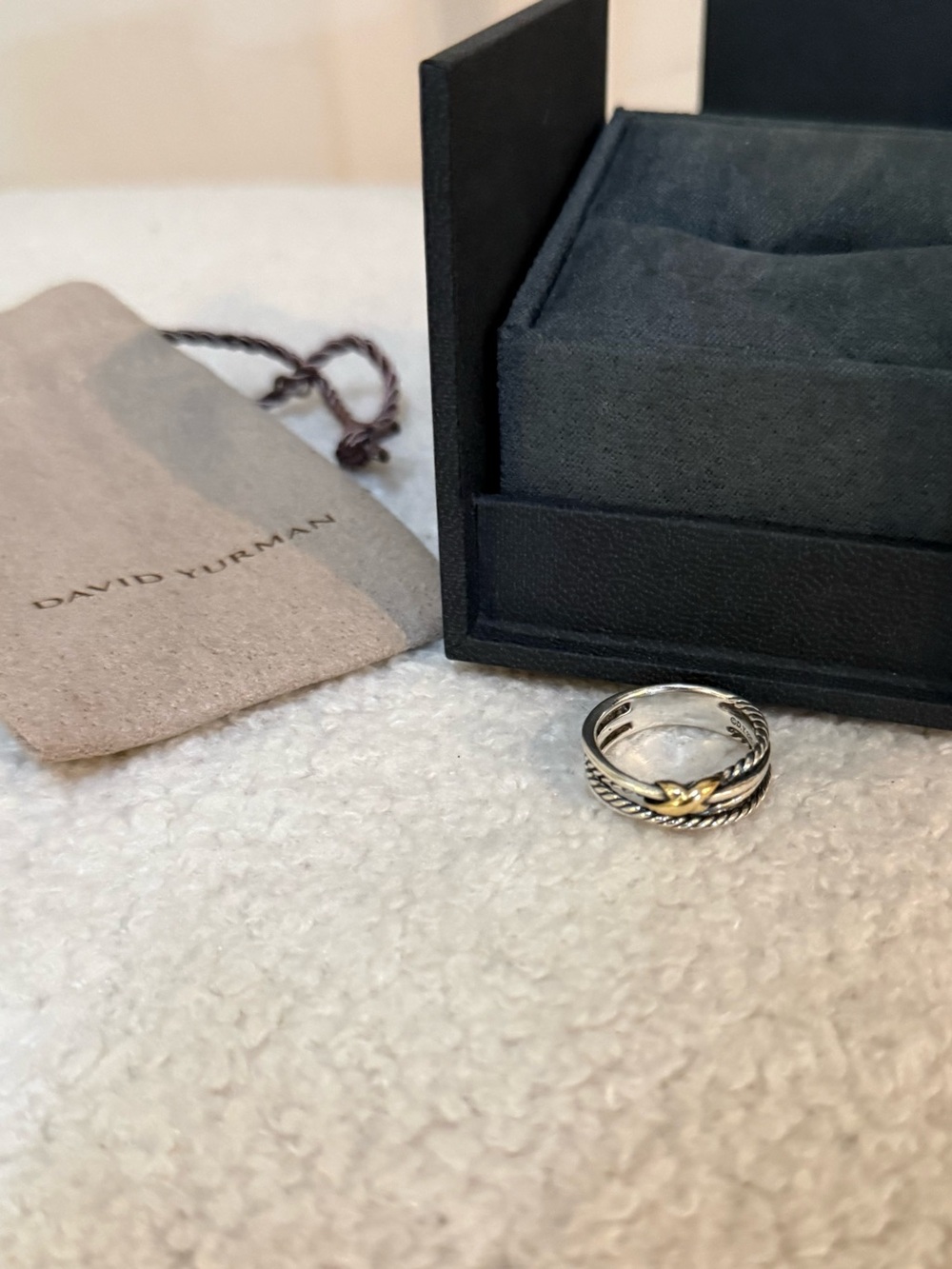 David Yurman X Crossover Band Ring - Picture 7 of 11